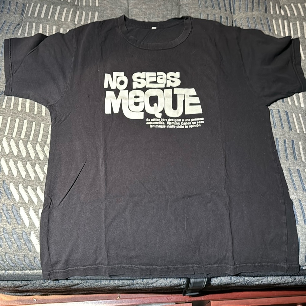 All black has a funny Spanish, speaking phrase